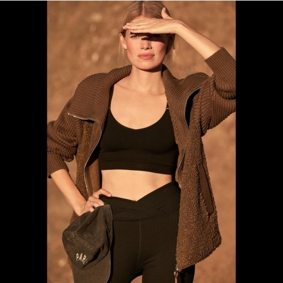 Varley Ardley Zip Through Knit Jacket - Picture 4 of 12